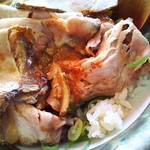 食匠 なる花 - ローストポーク丼 ごはん少なめになってます