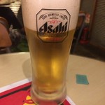 チキンチャップス - 生ビール