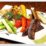 ニホンバシ イチノイチノイチ - 夏野菜の炭火焼