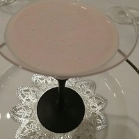 レストラン　シュバル ブラン - 完熟桃のスープ