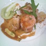 ル・ヴァンテール - ☆仔ウサギのファルシと茸のソテー