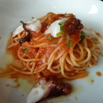 オステリア　パーチェ - タコのアラビアータ