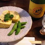 いば昇 - 最初に注文冷酒と口取