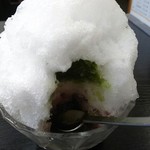 お菓子処 新宿 栄光堂 - かまくら掘削式食法