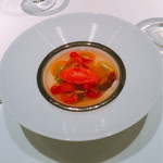 ル・マンジュ・トゥー - トマトの冷製とガスパッチョのソルベ　2016-8