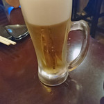 海鮮炭火焼食堂 肴や - 生ビール（390円）