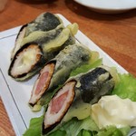 漁師ずし　司丸 - ちくわの磯部揚げ