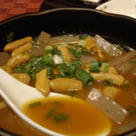 田舎 - ホルモンの煮込み