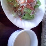 Cafe de Bistro - スープとサラダ