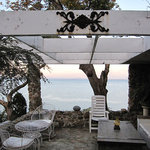 gallery & cafe くらのす - 夕暮れのテラス：2010年10月