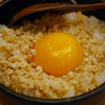 sumibiyakitoritorikko - 赤ちゃん用にオーダーした鶏そぼろご飯