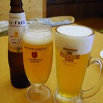 炭火焼鳥とりっこ - おビールとノンアルコール