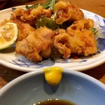 地酒と海鮮 海坊主 よっちゃん - 鶏天（≧∇≦）