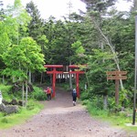 山頂しらね - 二荒山神社で参拝してスタート