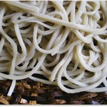 笹谷高原荘 - 色白で細切り、街場のそば食感