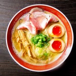 荒町商店中華そば ふじやま - 味玉白ふじそば