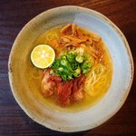 荒町商店中華そば ふじやま - 小アジにぼしの冷やし中華そば