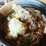 せんだい屋 - てんぷらをのせて、てんぷらそばに