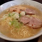 ラーメン ふくや - しおラーメン；結局矢ッ張り，好きなんです(^^;)ゞ @2016/08/11