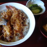 蕎麦 ひさ霧 - 東京風天丼