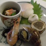 あめ婦 - 八寸取り分け