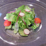 ビストロ エスカリエ - ランチ　サラダ