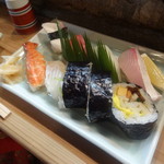 彦六鮓 - 盛り合わせ　2016年8月