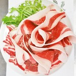 ぼたん鍋処 如月庵 - ミックス肉ぼたん鍋2人前