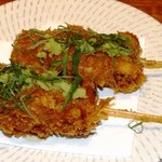 四十八漁場 - マグロ串上げ