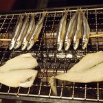 四十八漁場 - お通し（きびなご、ハタハタ）