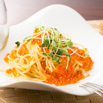 Bam Vino - どっさりいくらのウニクリームパスタ
