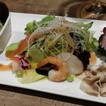 Sai - 【H28.8.11】前菜盛り合わせ９００円。