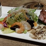 Sai - 【H28.8.11】前菜盛り合わせ９００円。