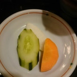 五反田 昭月庵 - 漬物