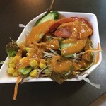 Indo No Raion - 野菜サラダ
                        インド料理屋さんのどドレッシングは、基本大好き！