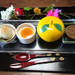 吉茶 松濤館 - 2016/8　お茶菓子