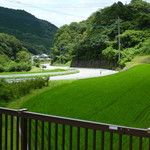 王香 - 駐車場から見下ろす風景