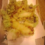 やき鳥三太郎 - たこ天ぷら ７８０円(税込)(2015年8月25日撮影)