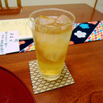 懐石 のがみ - 梅サワー（ノンアル）。