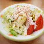 サイゼリヤ - 小エビのサラダ￥３４９