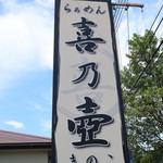 らぁめん 喜乃壺 - 看板