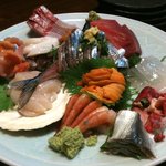 旬鮮菜宴 甚家 - お刺身盛り合わせ