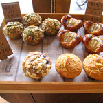 ブーランジュリー・マルゼルブ - 店内のマフィンコーナー：2010年9月