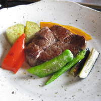 香味亭 - 国産牛フィレ肉のステーキ80g