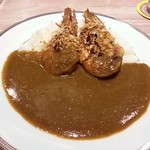 CoCo ICHIBANYA - えびのガーリック炒めカレー