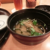 和食堂 山里 ホテルオークラ福岡 - 味噌汁