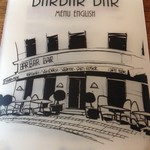 BARBAR BAR - メニュー表紙