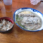 ゆいまーる - 軟骨ソーキそばもうまそうです