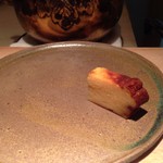 鮨 さかい - 芝海老と大和芋の玉子焼き