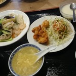 Rakuraku Shokkan - 八宝菜定食630円
